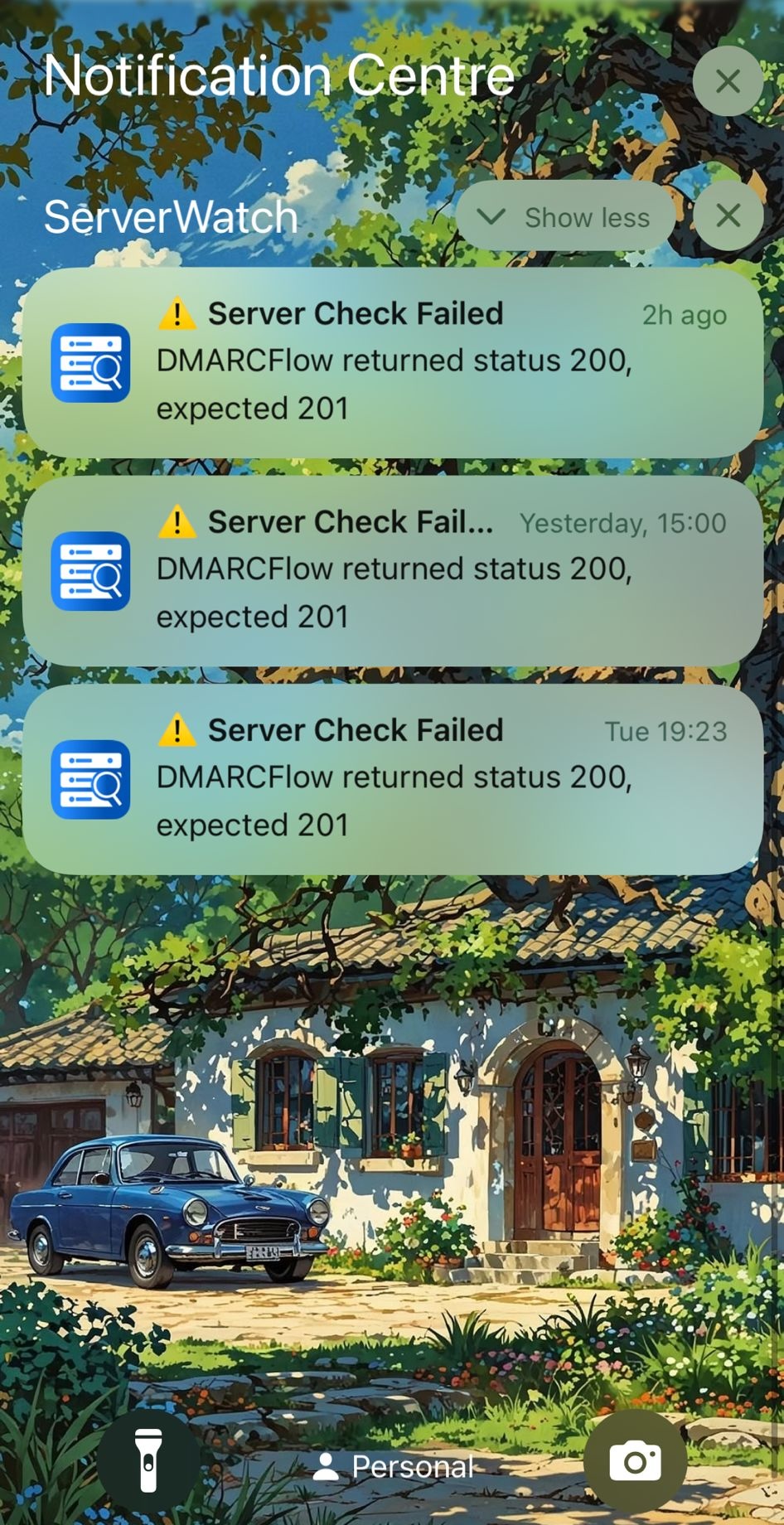 Server Watcher E-Mail Alerts